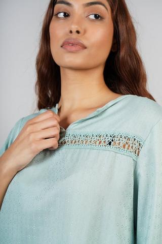 Lace Detail Blouse