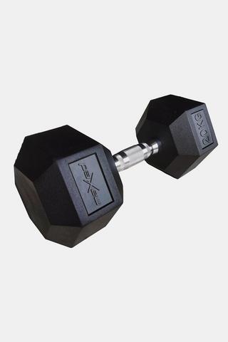 GORILLA SPORTS SA - Vinyl Tri Grip Dumbbell Set 20KG