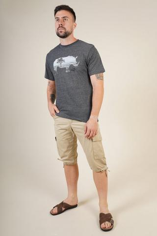 Twill Cargo Shorts