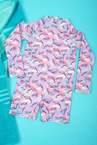 Long Sleeve Rashie Suit