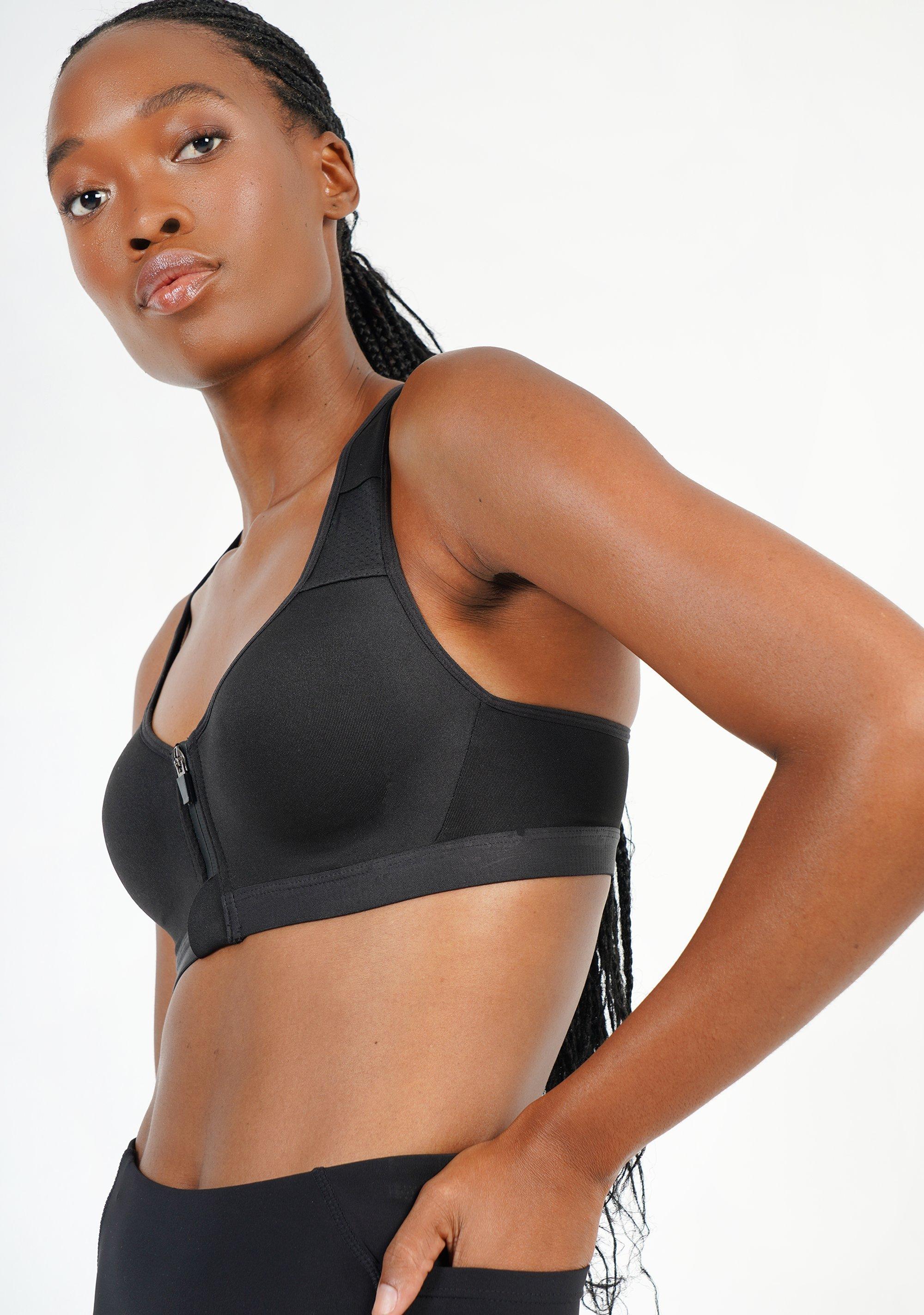 Sports bra  Bra, Sports bra, Black sports bra