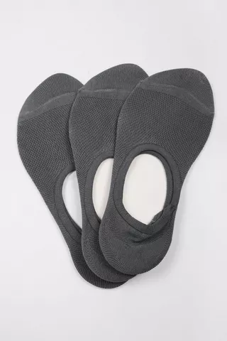 3-pack Seamless Knit Secret Socks