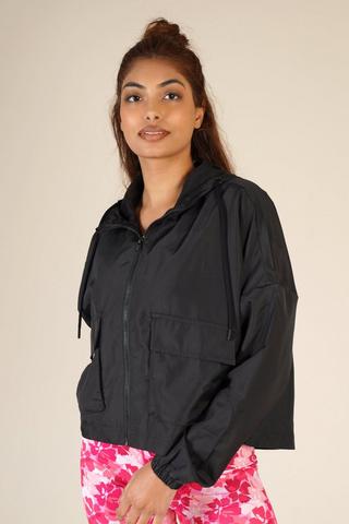 Hooded Crop Jacket