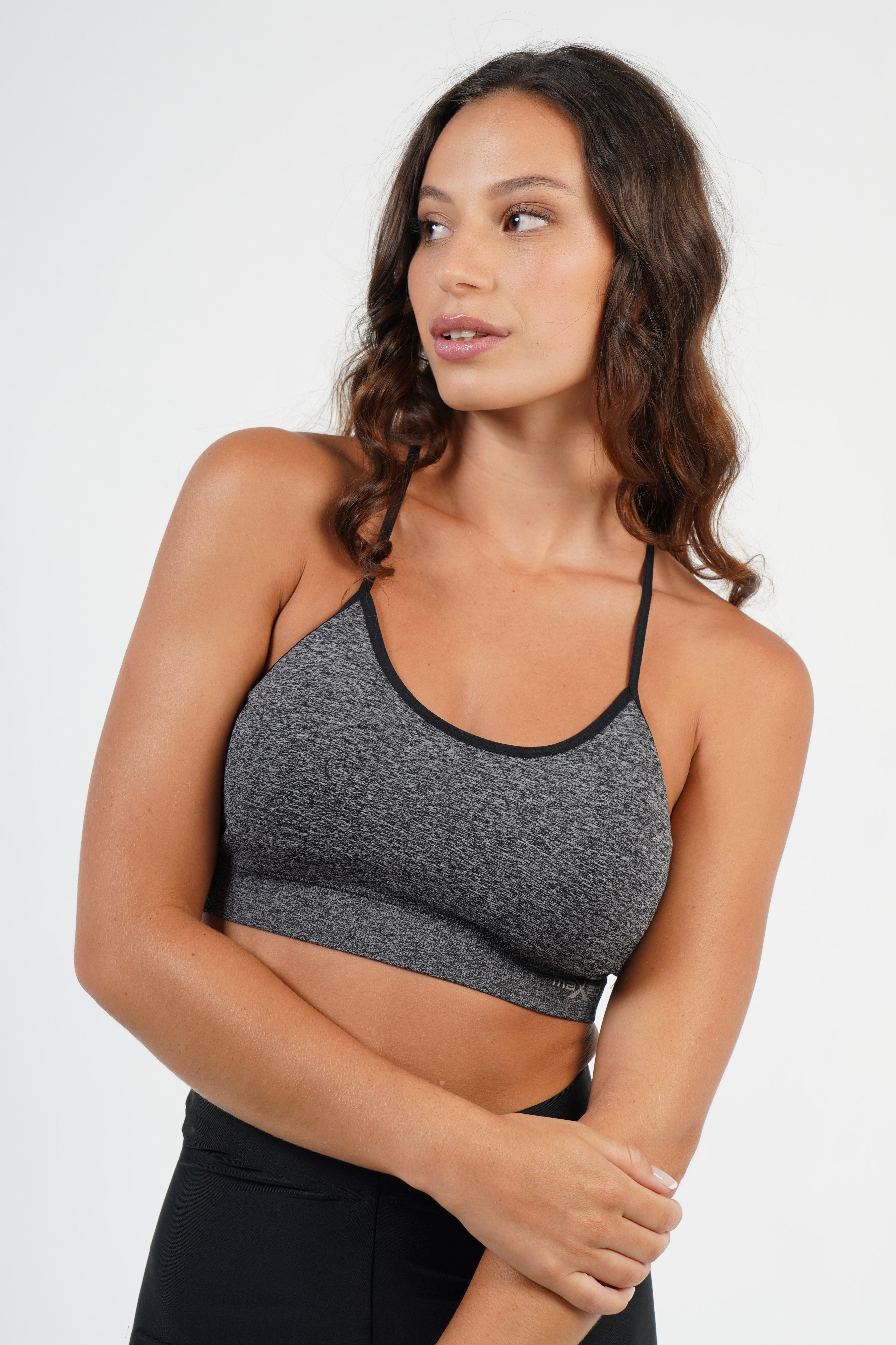 Women's Zip Front Sports Bra Wireless Post-Surgery Bra Active Yoga Sports  Bras, 3 Pack(black+grey+flesh), Medium : : Clothing, Shoes &  Accessories