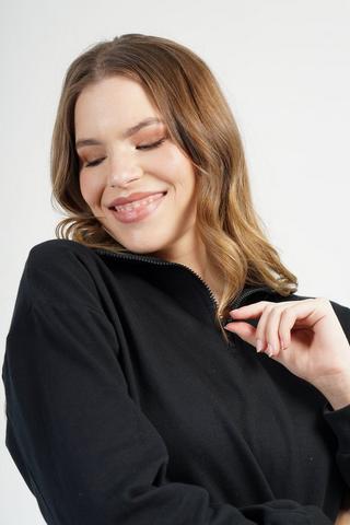 Fleece Quarter-zip Pullover