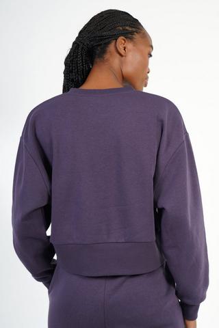 Embossed Fleece Pullover