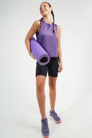 Mid-thigh Tights With Pocket