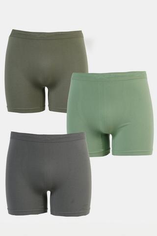 3-pack Seamless Boxer Briefs
