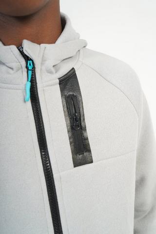 Fleece Zip-through Hoodie