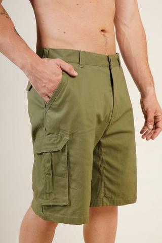 Cotton Cargo Shorts