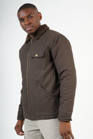 Fleece lined Padded Jacket