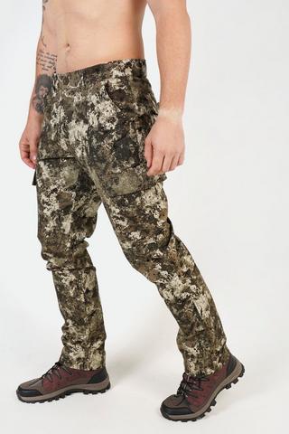 Camo Cotton Cargo Pants