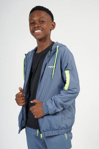 Fleece-lined Shell Hoodie