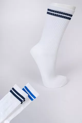 2-pack Tennis Socks - 8 To 12