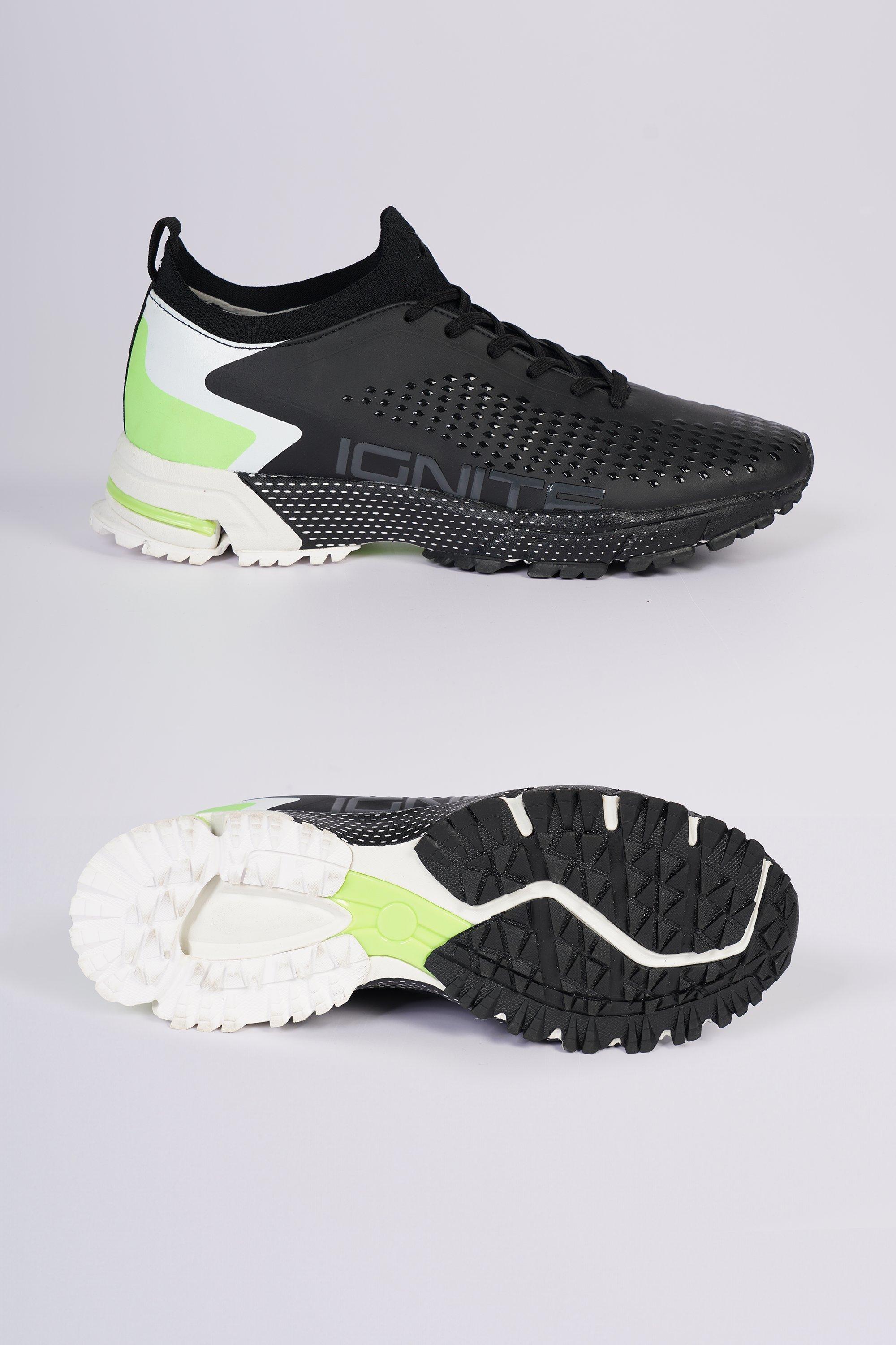 Pattern Print Hockey Men Women Leather Boots main image 1