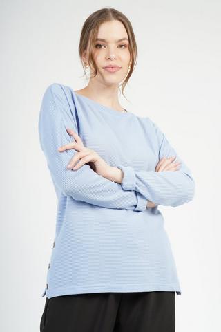 Ribbed Pullover