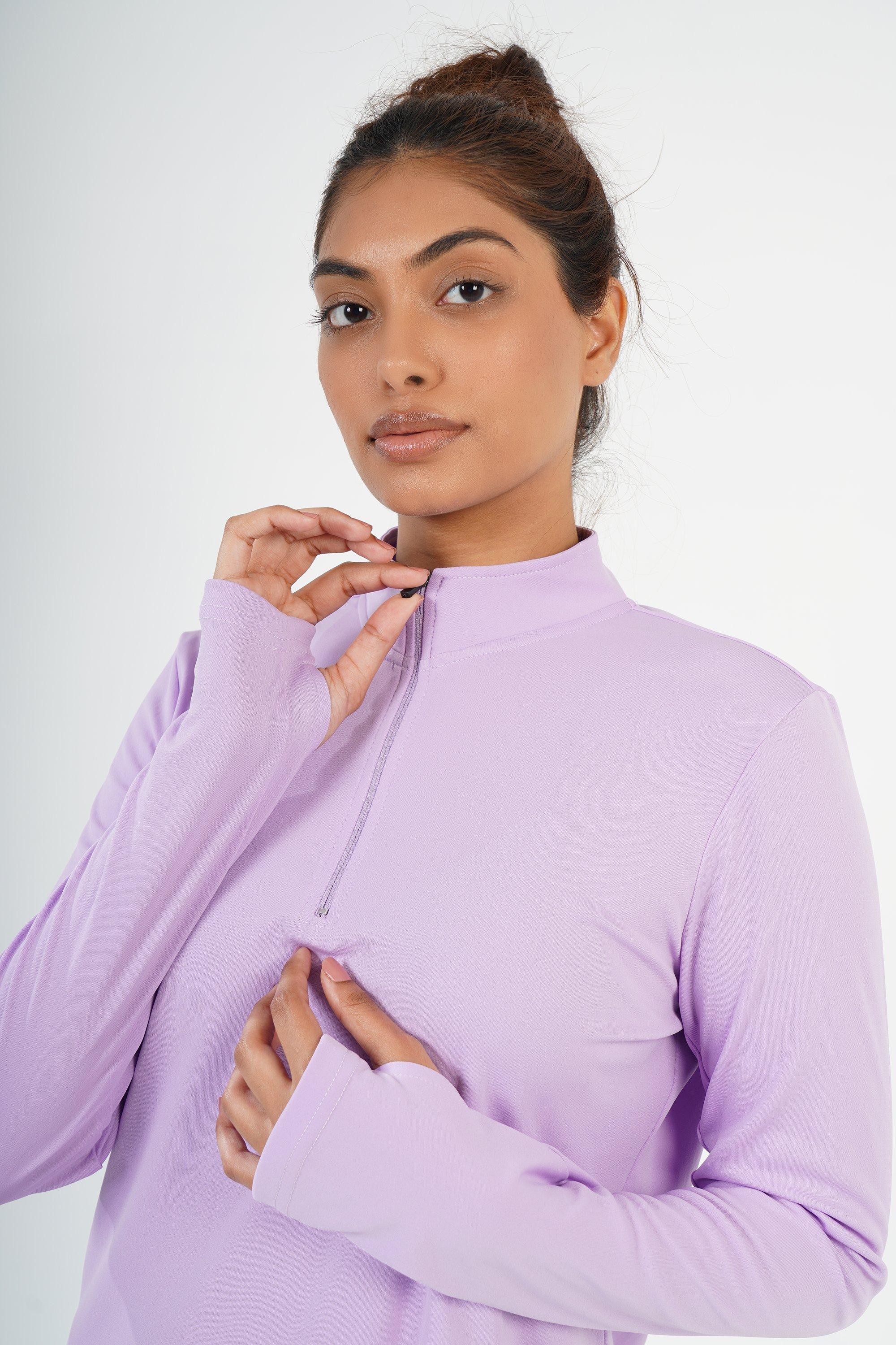 Modest Quarter-zip Pullover