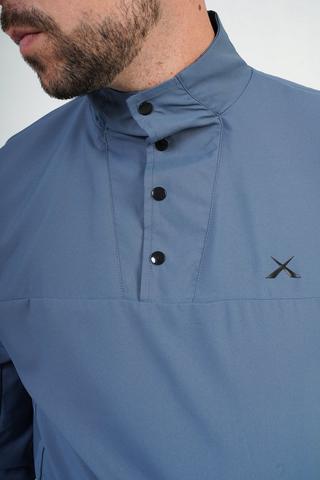 Quarter-button Turtleneck Active Pullover
