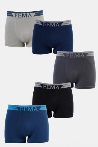 5 pack Seamless Boxer Briefs