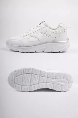 Mega White Walking Shoe