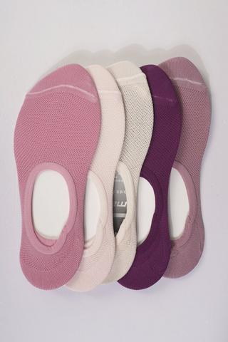 5-pack Seamless Knit Secret Socks