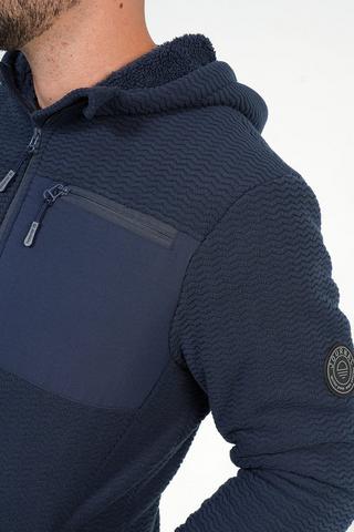 Sherpa-lined Zip-through Hoodie