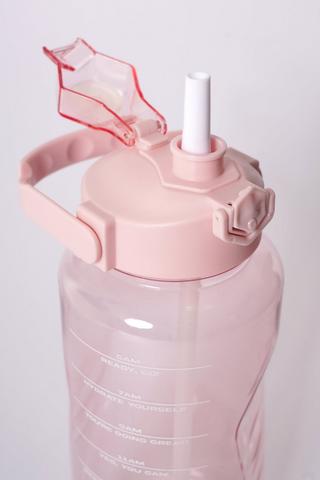 2-litre Acrylic Bottle With Straw