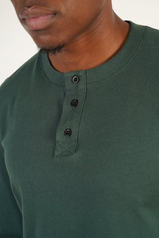 Long Sleeve Henley T-shirt