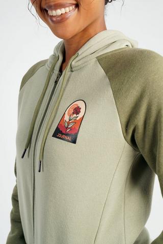 Fleece Zip-through Hoodie