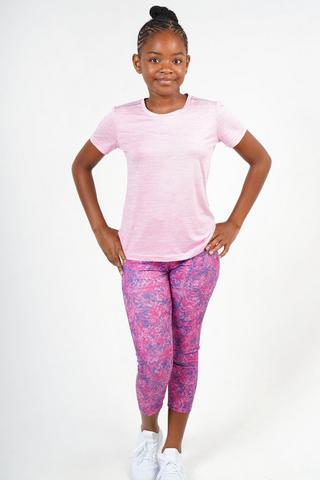 Girls pink clearance leggings