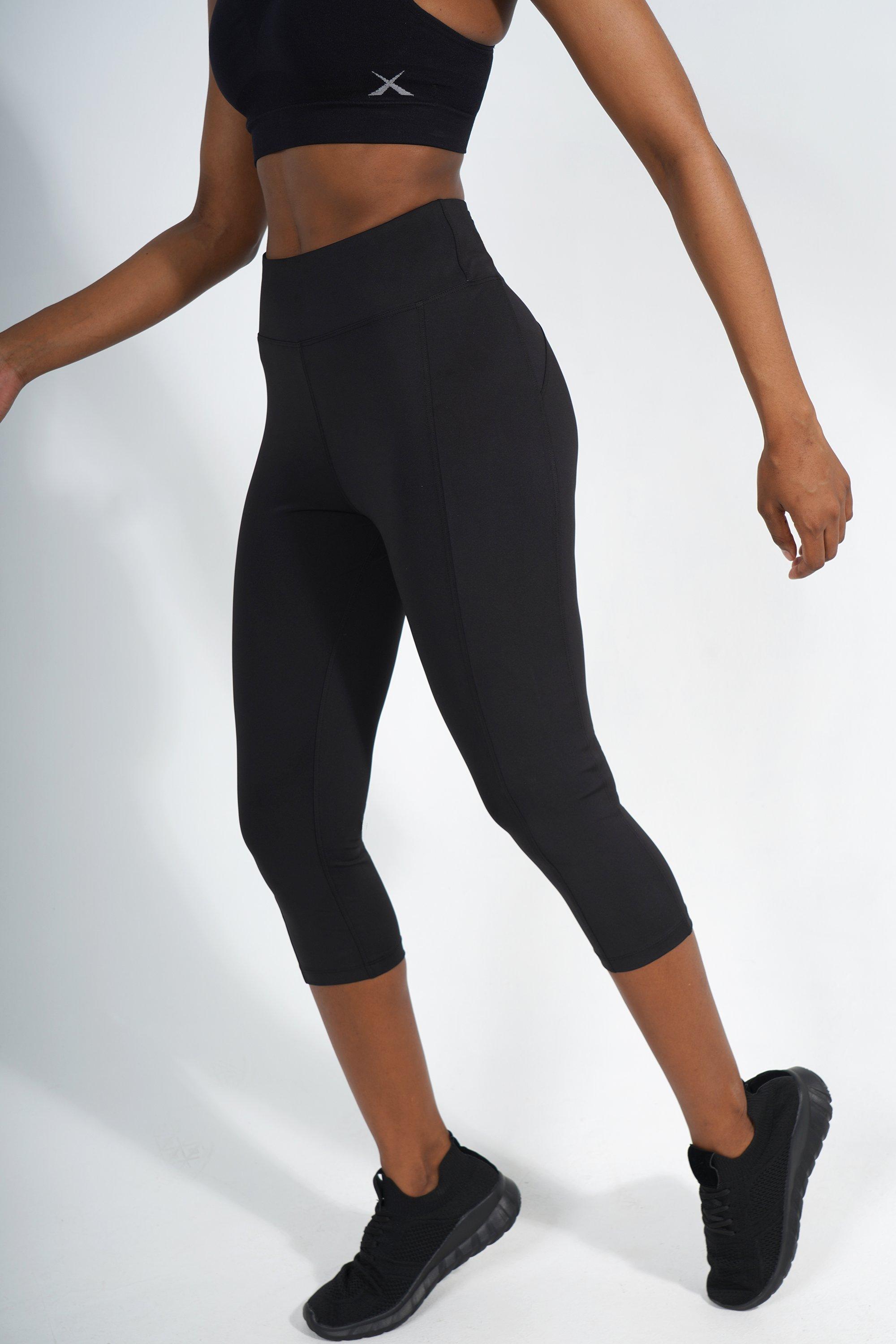 skirted cropped leggings