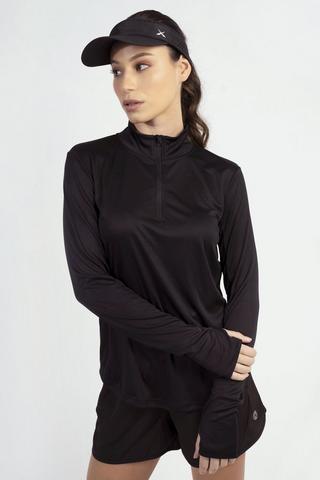 Quarter-zip Turtleneck