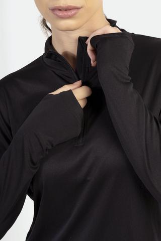 Quarter-zip Turtleneck