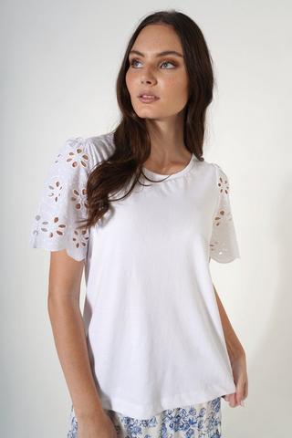 Lace Detail Top