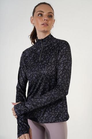 Quarter-zip Turtleneck Pullover