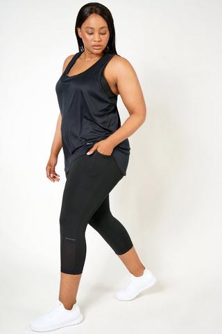 Stride Cropped Leggings With Pocket