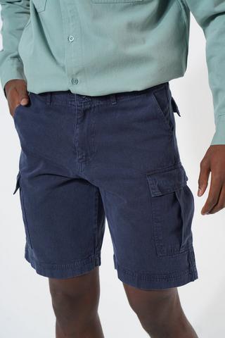 Twill Cargo Shorts