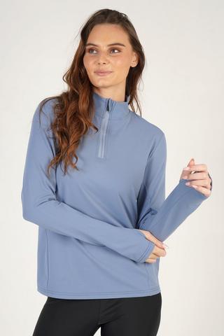 Quarter-zip Turtleneck