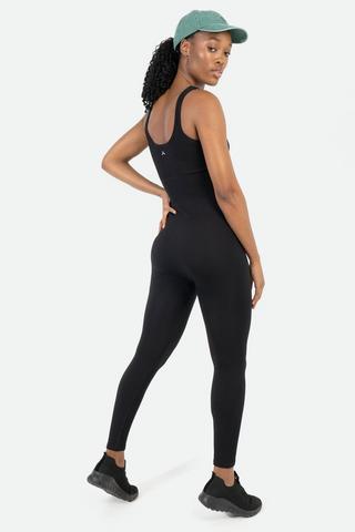 Seamless Open-back Unitard