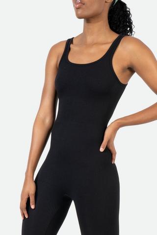 Seamless Open-back Unitard