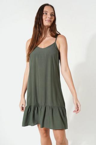Tiered Midi Dress