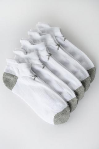 5-pack Cushioned Socks 4-7