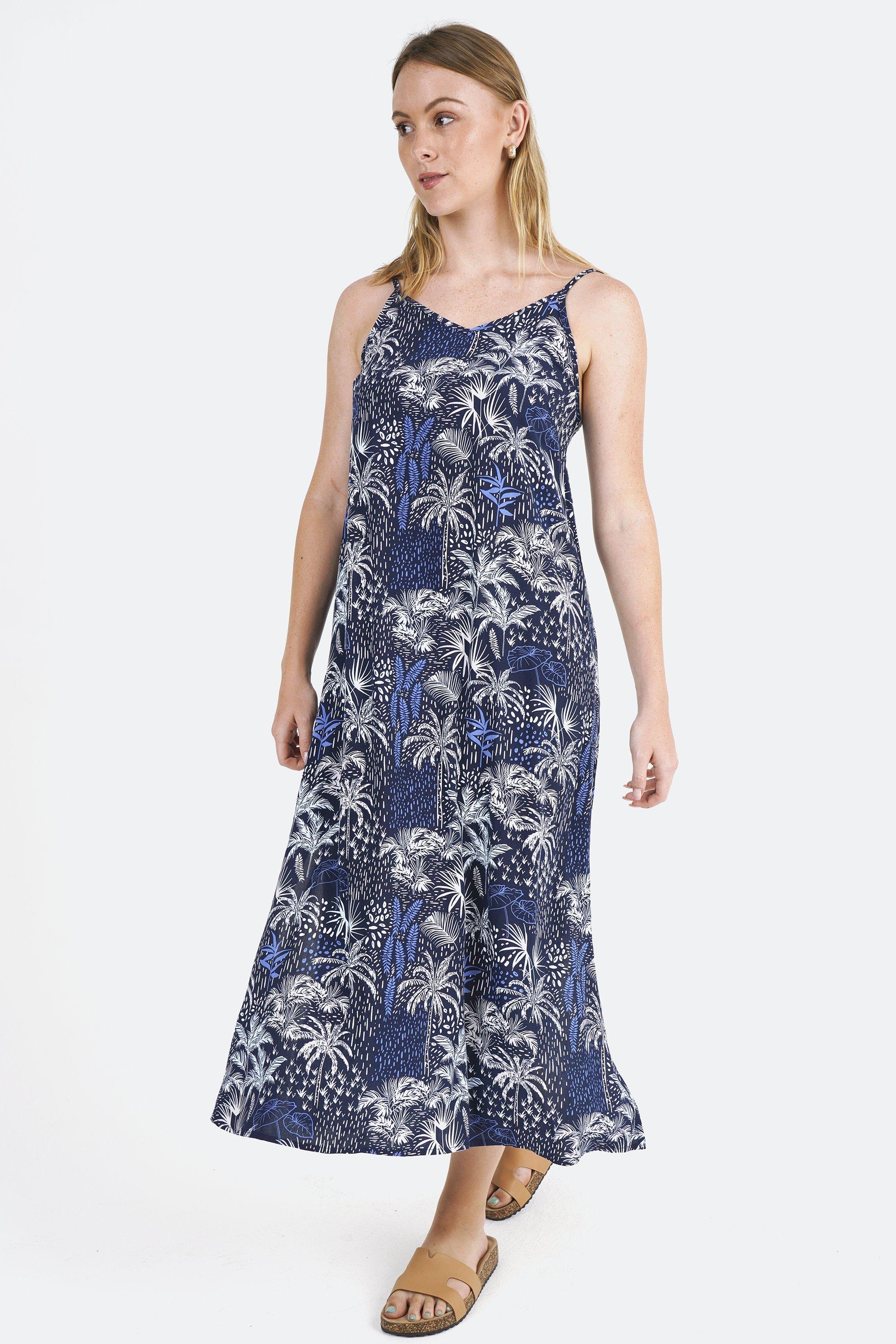 Sleeveless Maxi Polyester Column Regular Casual Dress kmy24y40484