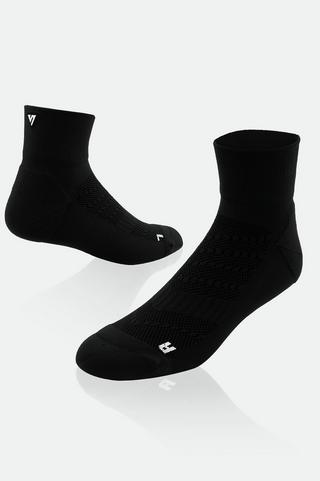 Versus Black Running Socks 4-7