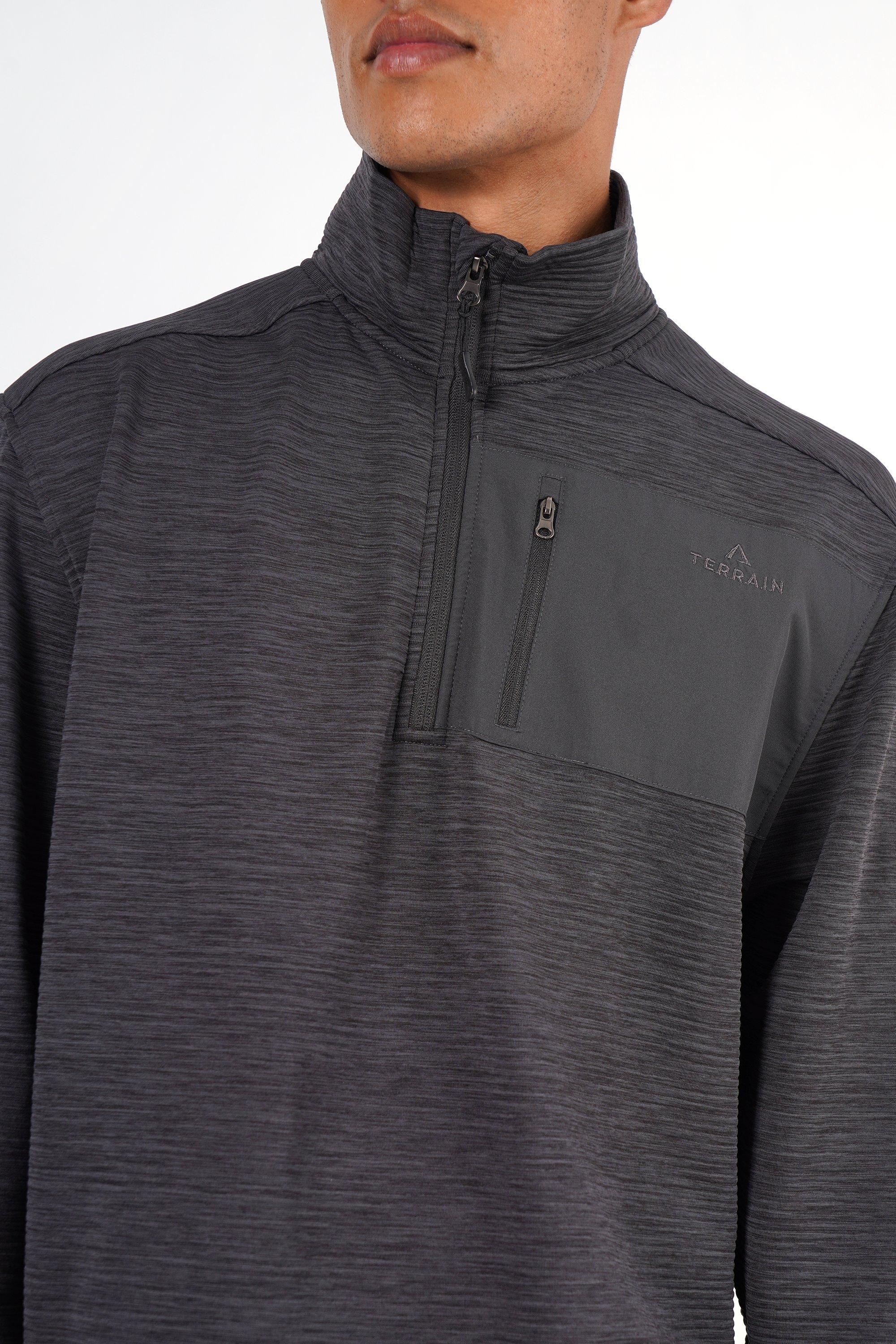 Meey Quarter-zip Fleece Pullover