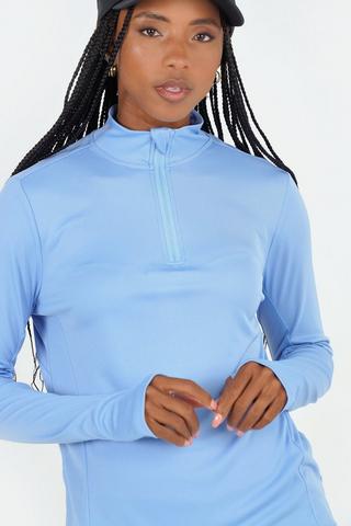 Quarter-zip Turtleneck