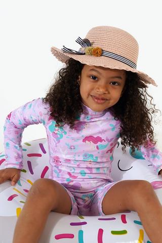 Straw Fedora - Kids'