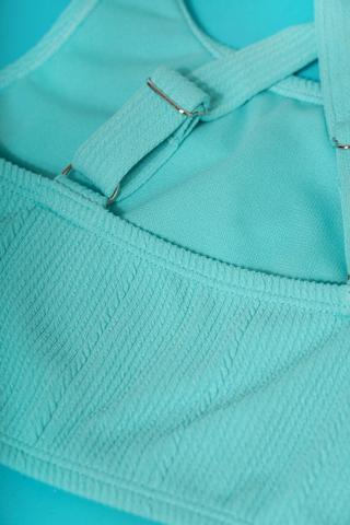 Textured Bikini Top