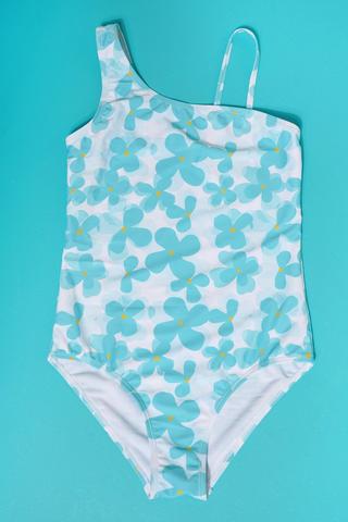 Asymmetrical One-piece Swimming Costume