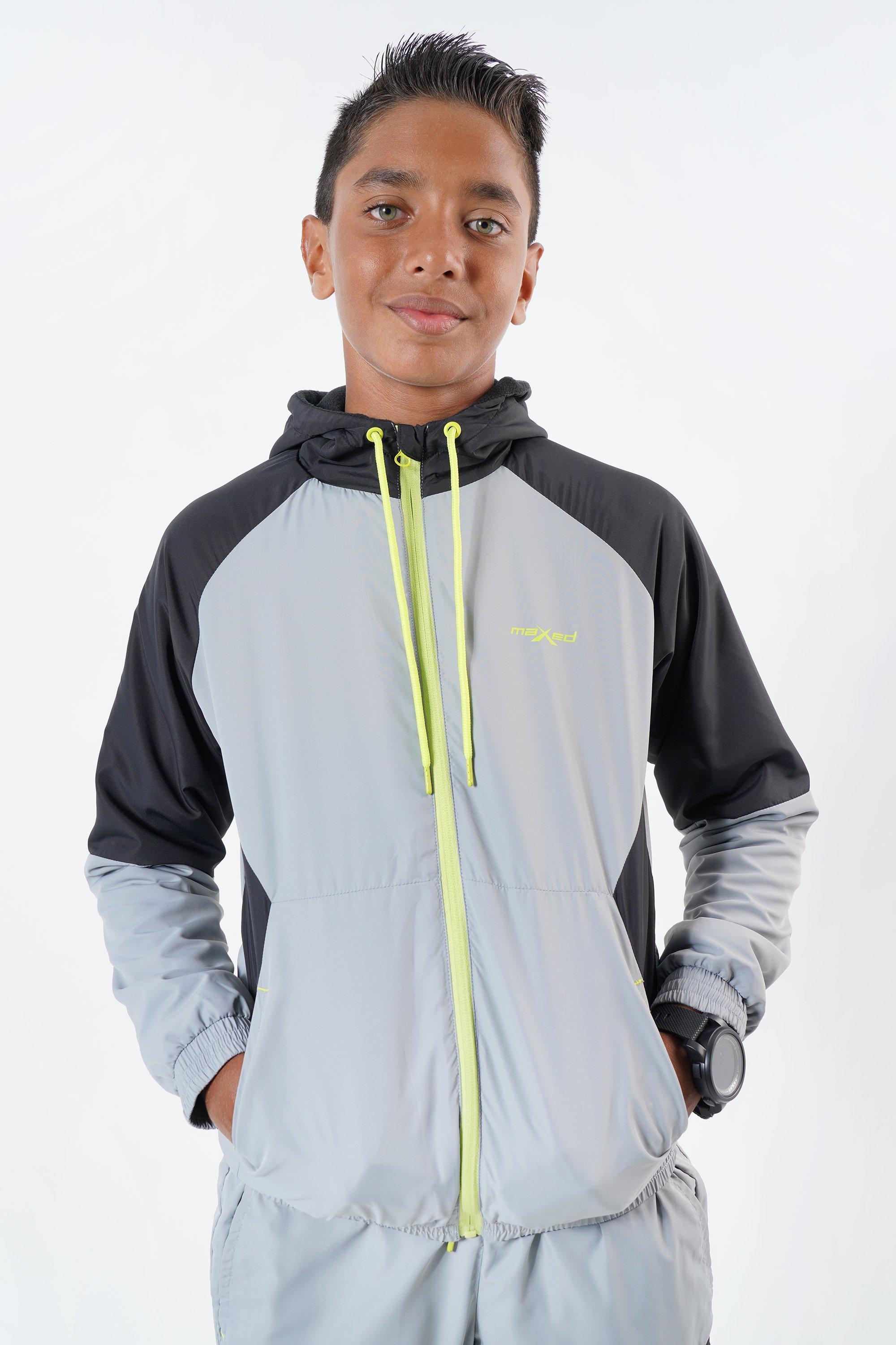 Fleece-lined Shell Zip-through Jacket